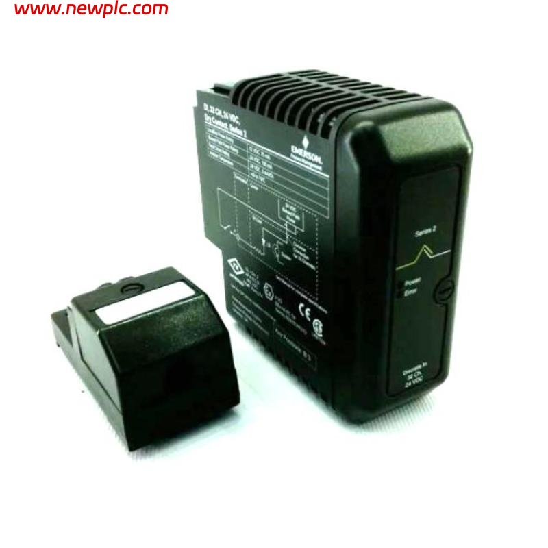 Emerson VE4001S2T2B5 Discrete Input Card with 40-Pin Grounding Terminal Block