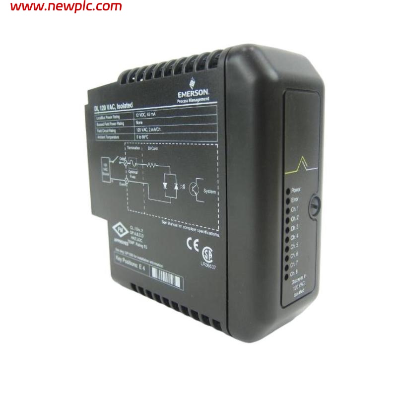 Emerson VE4001S2T2B6 Discrete Input Card Emerson VE4001S2T2B6 Discrete Input Card