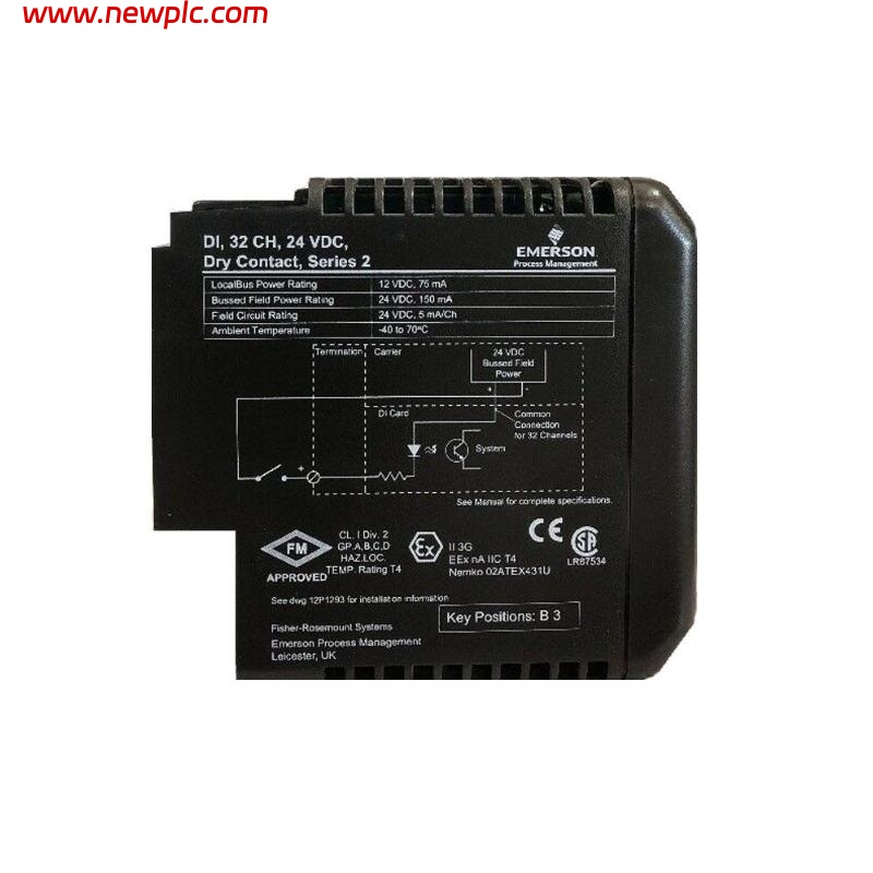 Emerson VE4001S4T1B2 Discrete Input Card