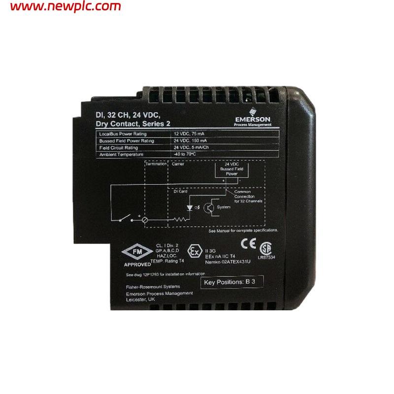 Emerson VE4001S4T2B1 Discrete Input Card