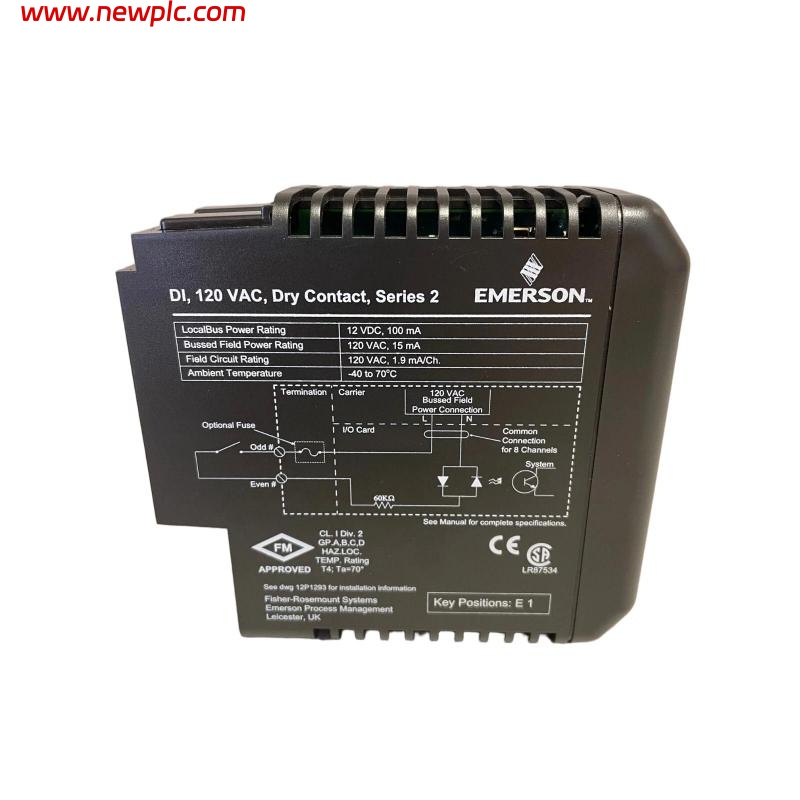 Emerson VE4001S4T2B2 Discrete Input Card