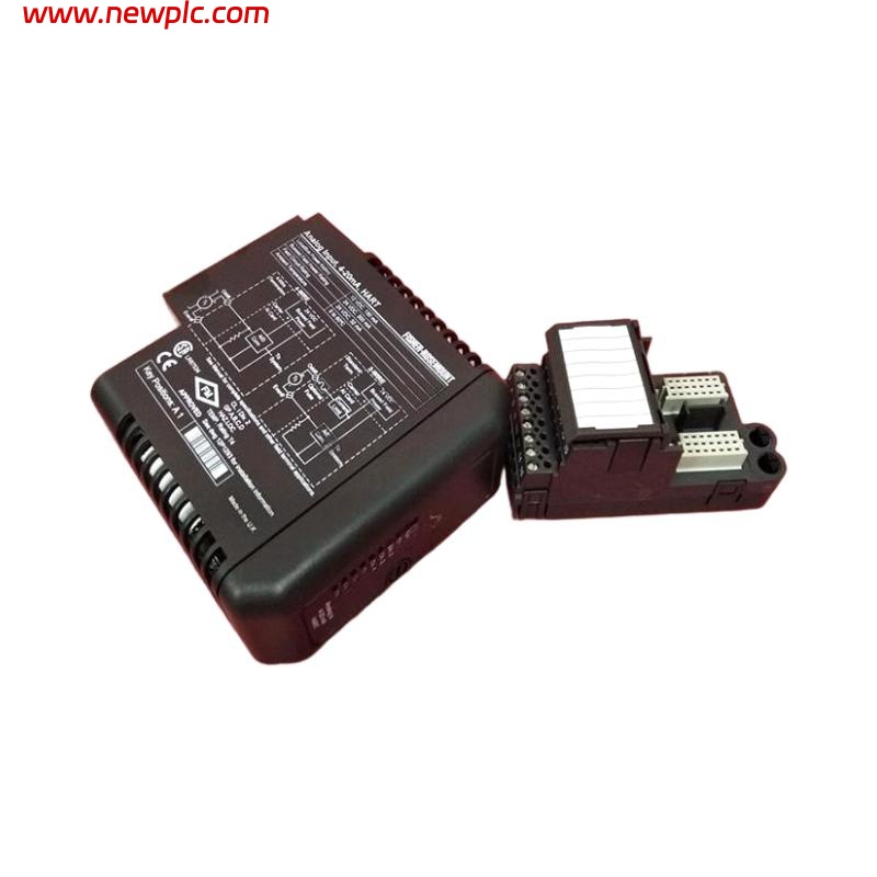 Emerson VE4003S2B1 KJ3222X1-BA1 + KJ4001X1-CA1 Output Module with Terminal Blocks