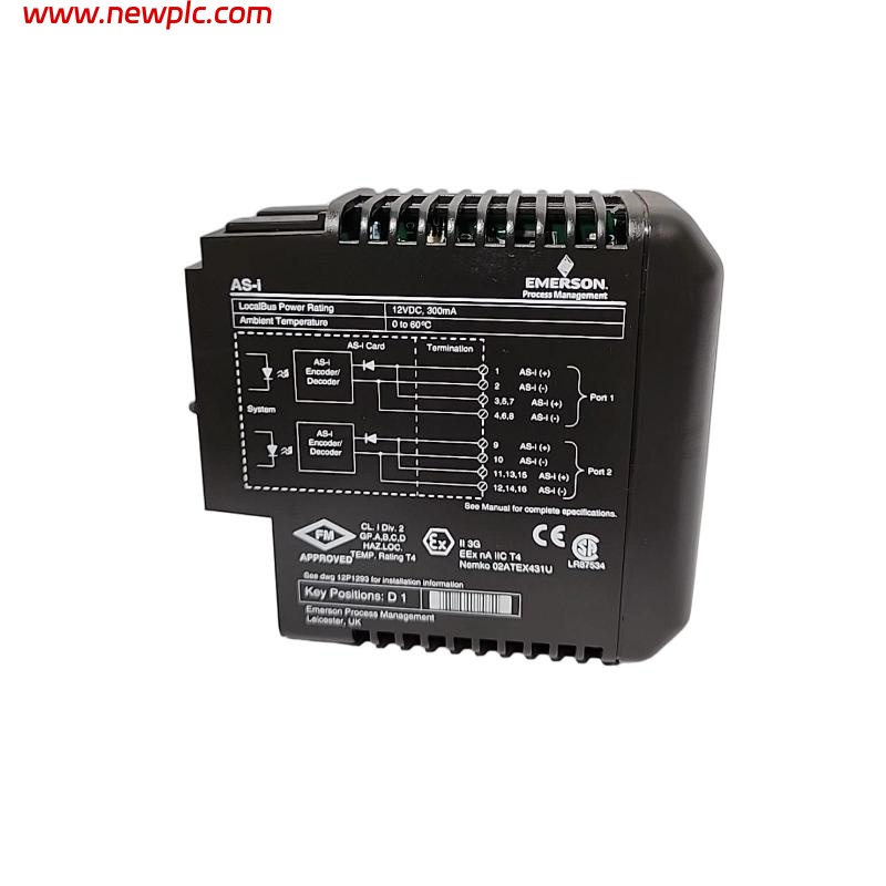 Emerson VE4009 ASI Interface Card