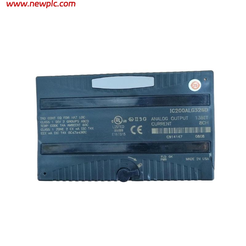 GE IC200ALG326 Analog Output Module