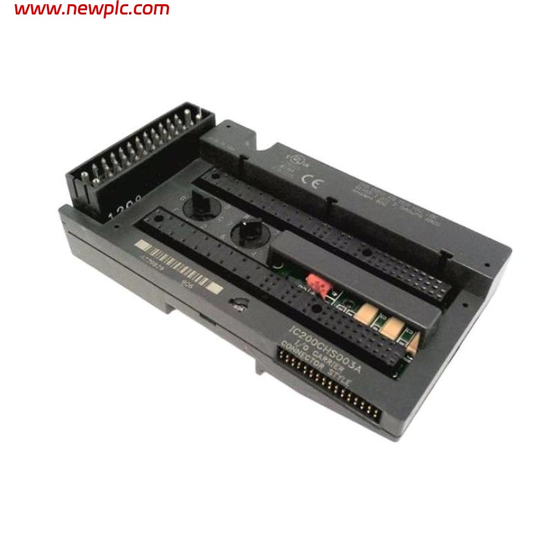 GE IC200CHS003 VersaMax I/O Connector Style Carrier Module