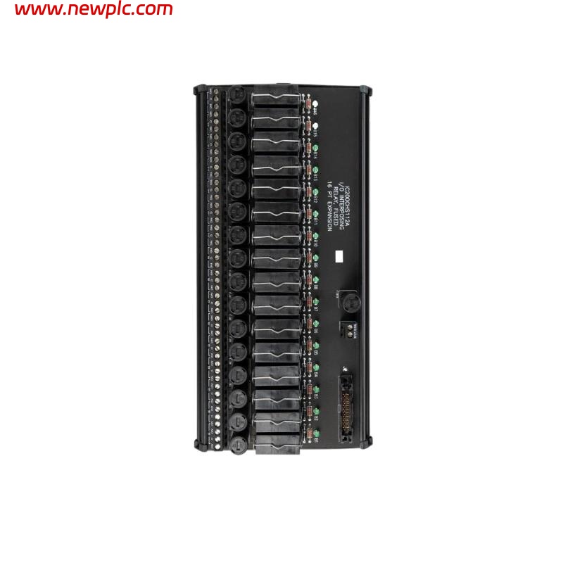 GE IC200CHS112 Relay Type Plug-in I/O Terminal Expansion Base