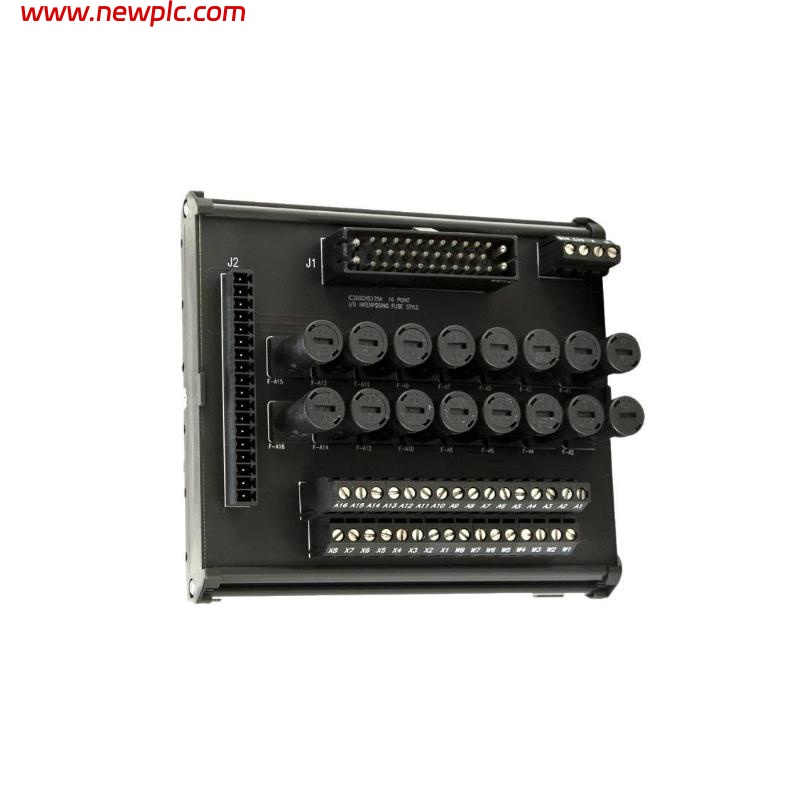 GE IC200CHS121 Fuse Type Intermediate I/O Terminal Main Base