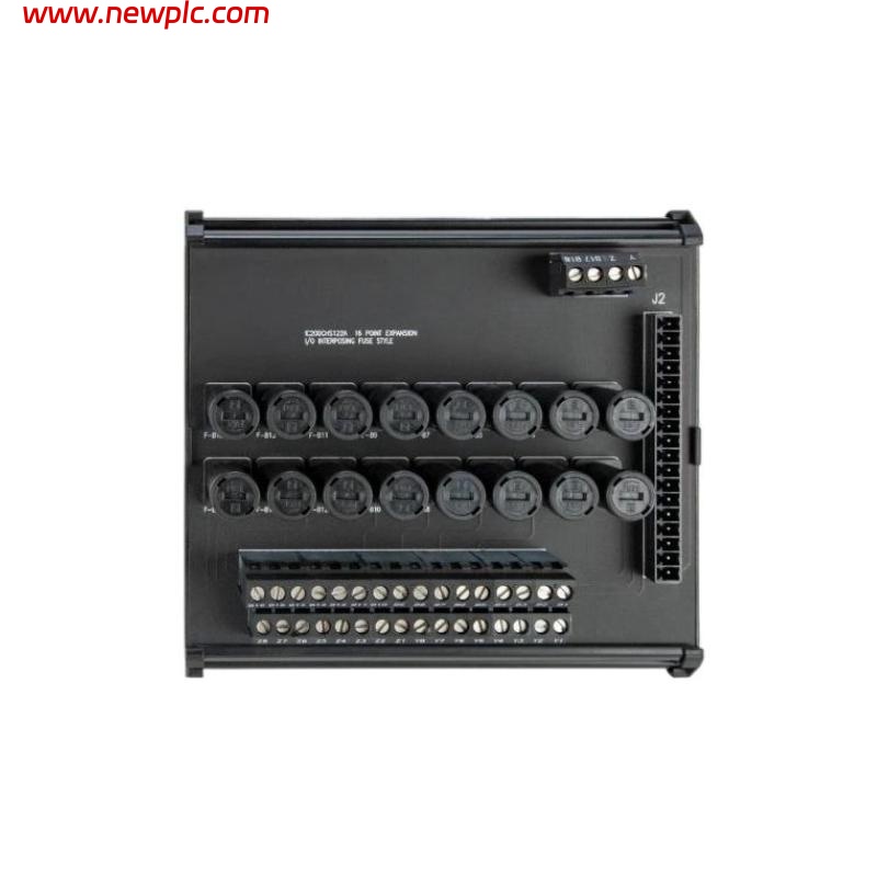 GE IC200CHS122 Fuse-type Intermediate I/O Terminal Expansion Base