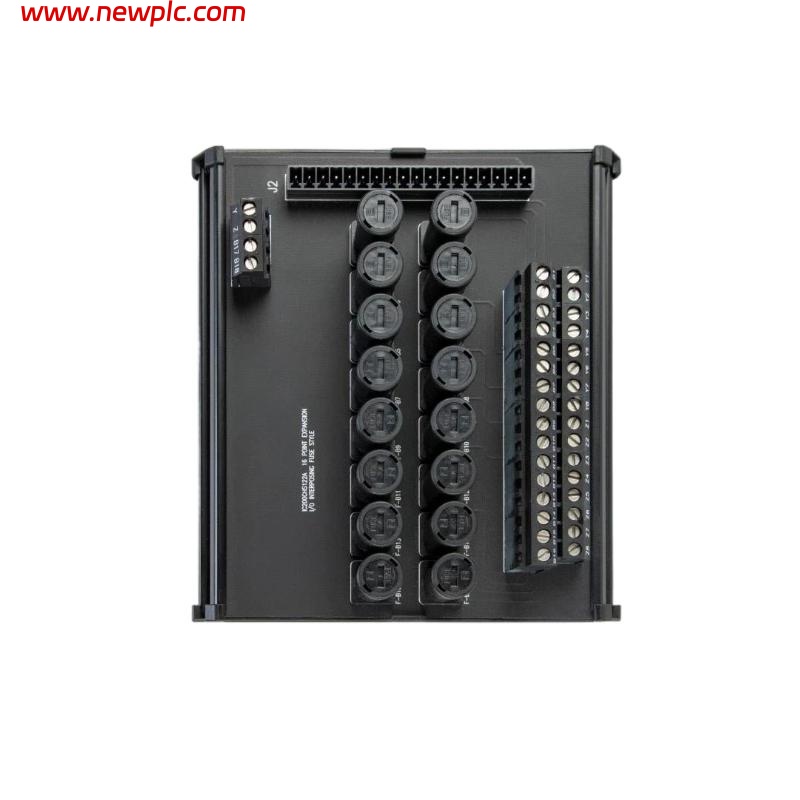 GE IC200CHS122 Fuse-type Intermediate I/O Terminal Expansion Base