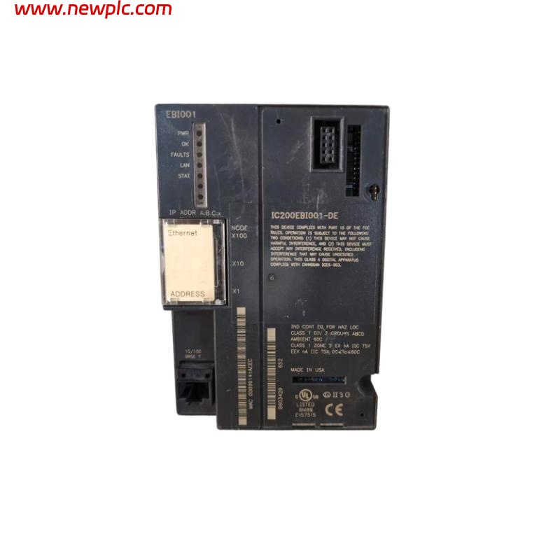 GE IC200EBI001 Ethernet Interface Unit