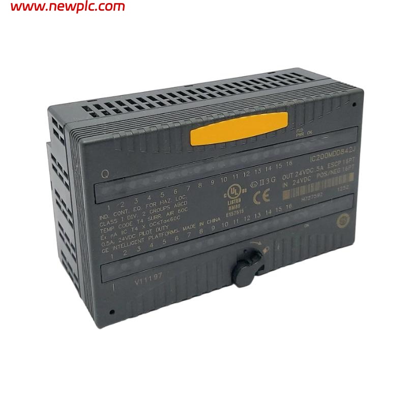 GE IC200MDD842 VersaMax Discrete Mixed I/O Module