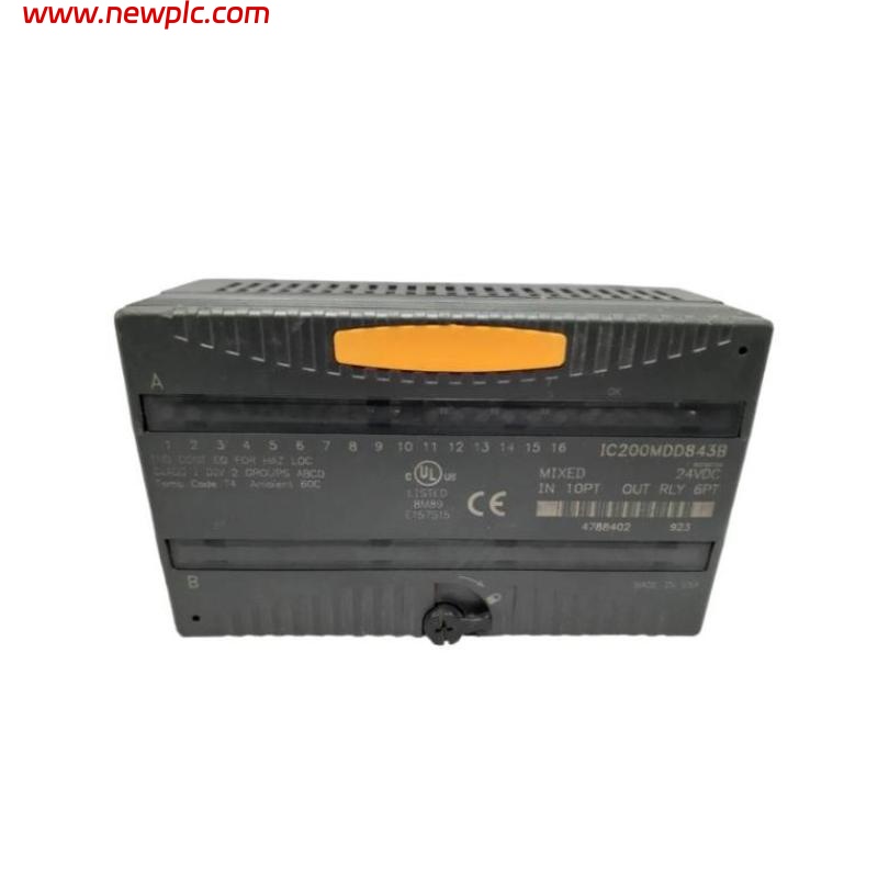GE IC200MDD843 VersaMax Discrete Mixed I/O Module