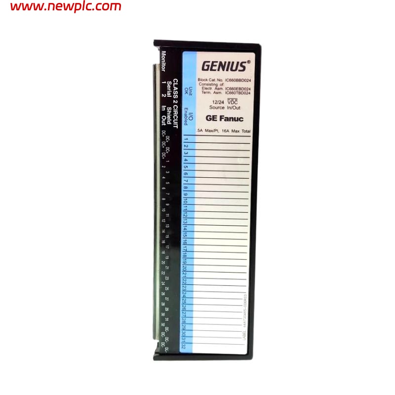 GE IC660EBD024 I/O Block Electronic Assembly