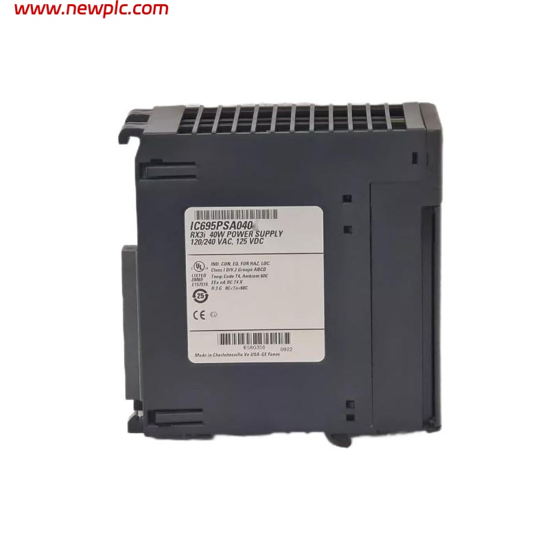 GE Fanuc IC695PSA040 RX3i Universal Backplane Power Supply