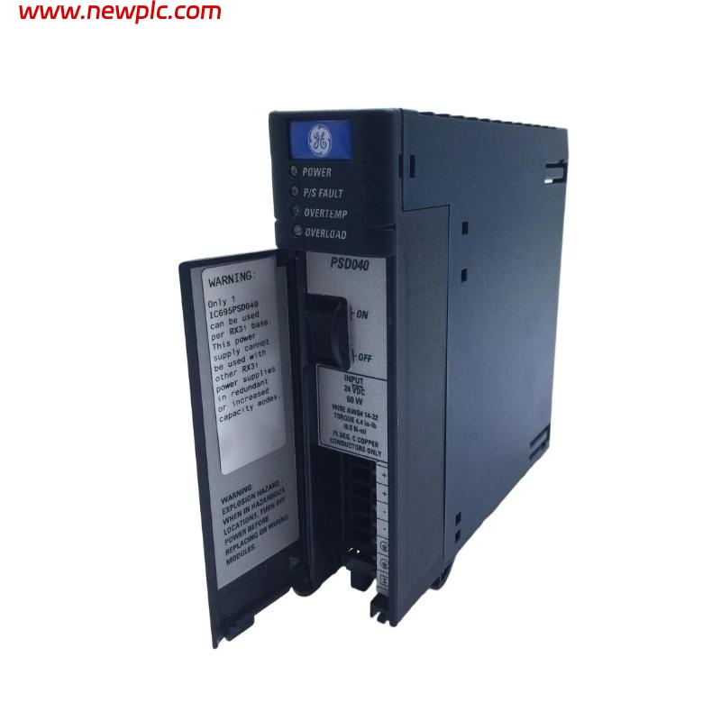 GE Fanuc IC695PSD040 RX3i Universal Backplane Power Supply