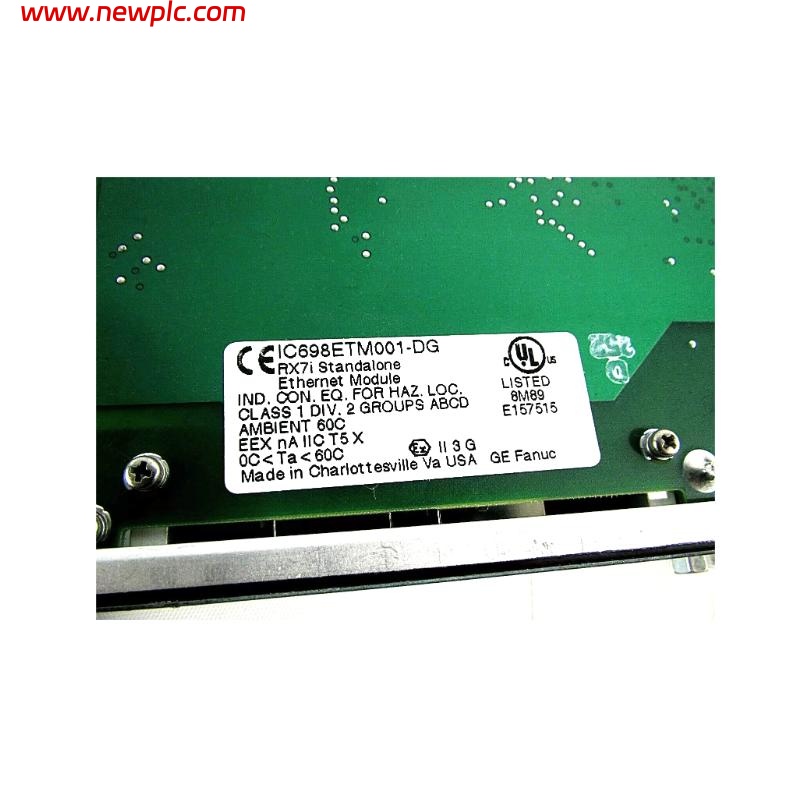 GE Fanuc IC698ETM001-DG Ethernet Interface Module