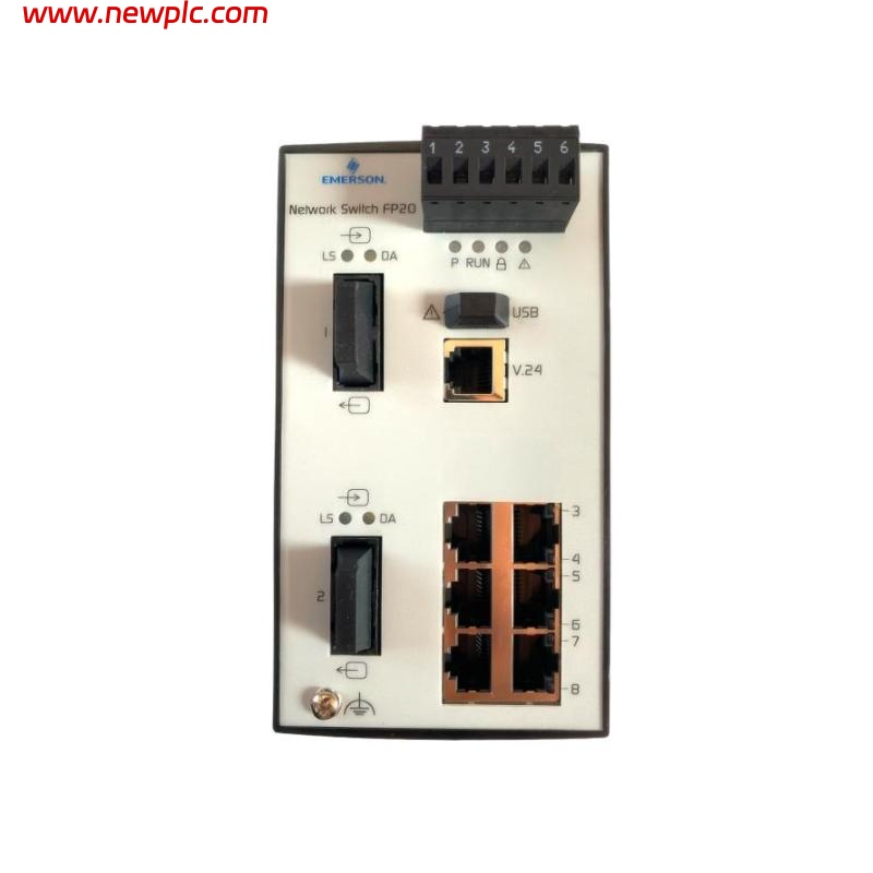 Emerson KJ1611X1-BE1 Network Switch Module