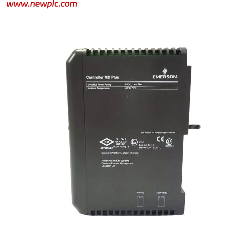 Emerson KJ2003X1-BB1 12P3439X012 Controller