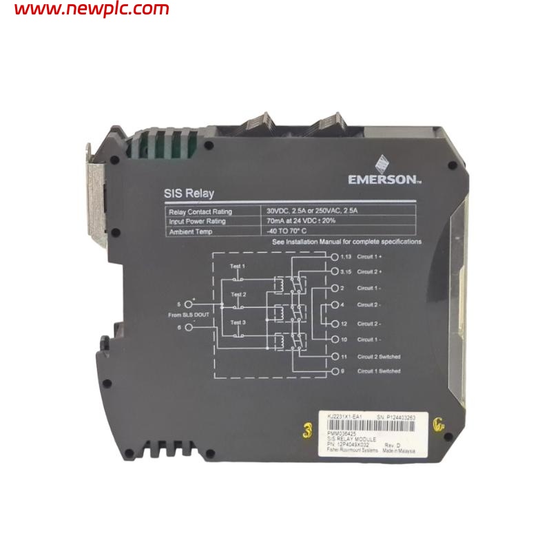 Emerson KJ2231X1-EB1 Voltage Monitor