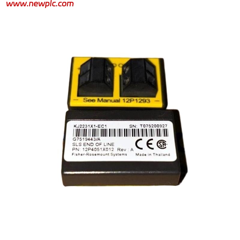 Emerson KJ2231X1-EC1 SIS Line-end Resistor Module