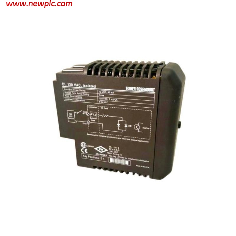 Emerson KJ3001X1-BC1 VE4001S3T1B1 DeltaV Discrete Input Card