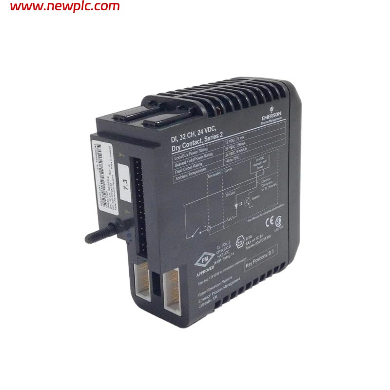 Emerson KJ3203X1-BA1 VE4001S2T2B4 12P3270X022 Dry Contact Module