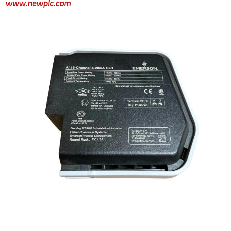 Emerson KJ3223X1-BK1 Analog Input Module
