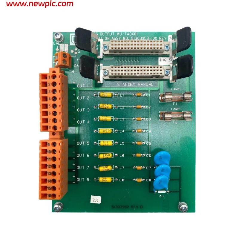 Honeywell MC-TAOX01 51303953-100 Analog Output Terminal Module