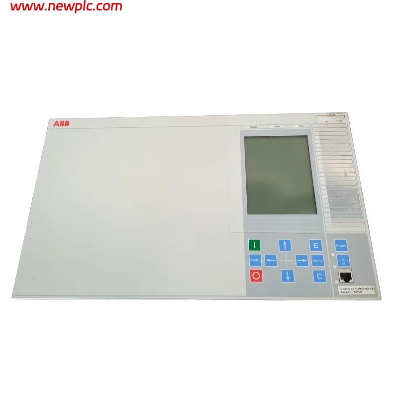 ABB REB670 1MRK000008-MB Busbar Protection Display