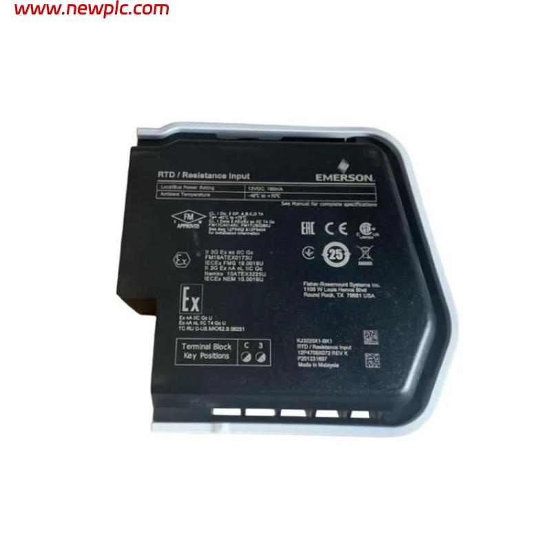 Emerson SE4003S6B1 Analog Input Card