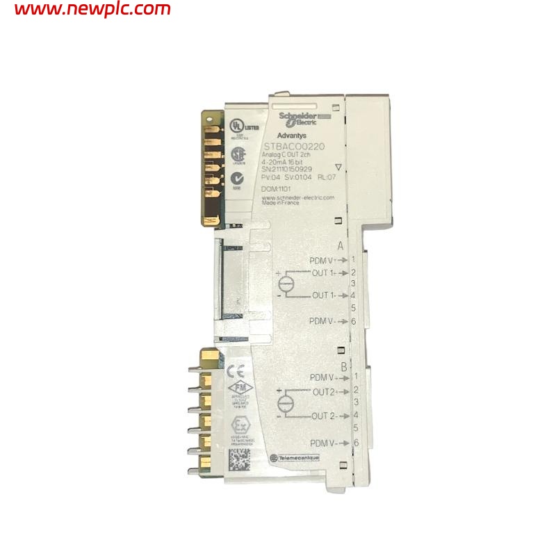 Schneider STBACO0220 Standard Analog Output Modules Schneider STBACO0220 Standard Analog Output Modules