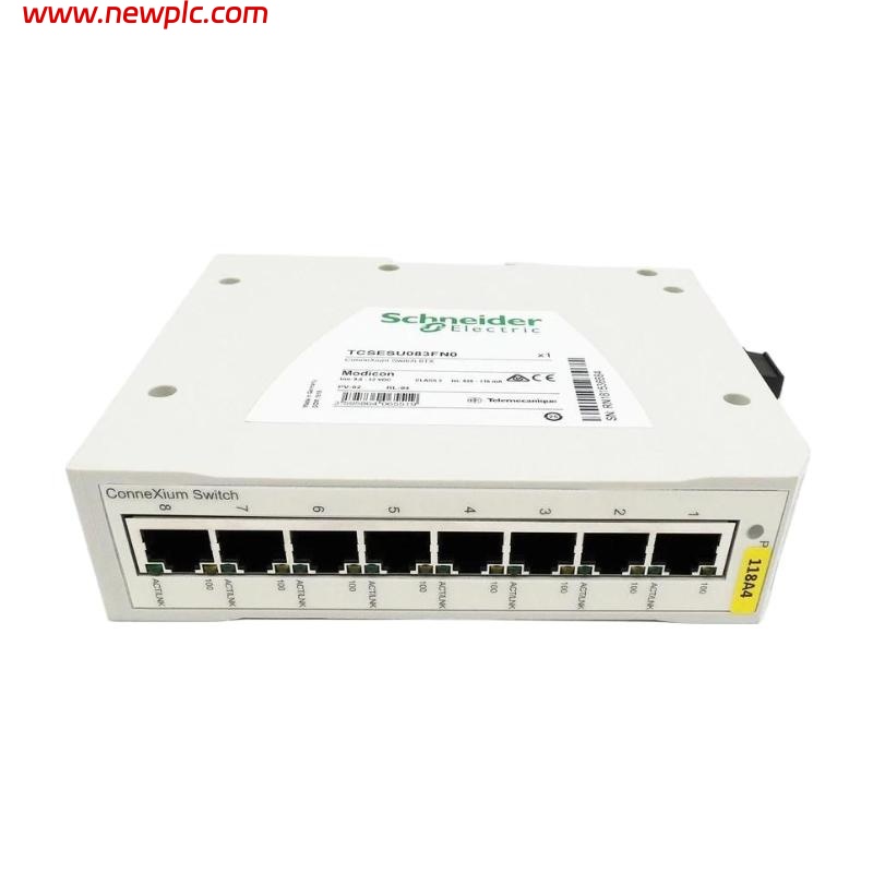 Schneider TCSESU083FN0 Ethernet TCP/IP Unmanaged Switch