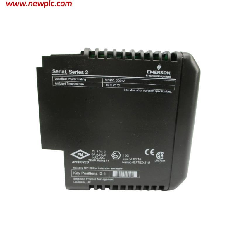 Emerson VE4006P KJ3241X1-BA1 12P2506X042 Serial Interface Module