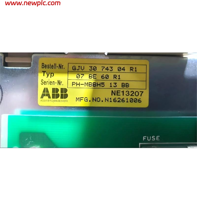 ABB 07 BE 60 R1 GJV3074304R1 6 Slot Rack