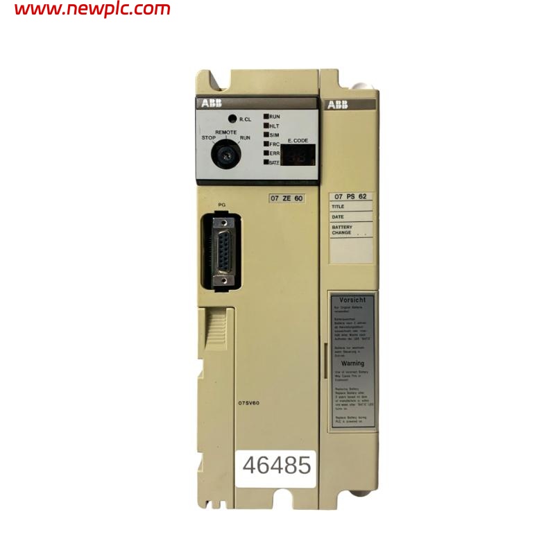 ABB 07 ZE 60 R302 GJV3074320R302 Central Processing Unit