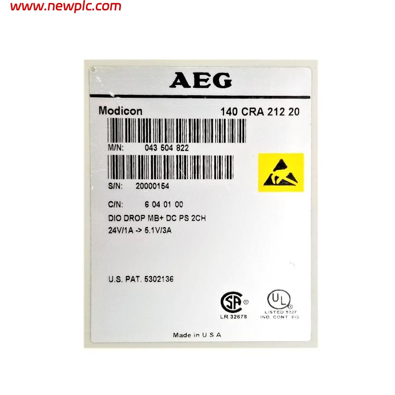 Schneider 140CRA21220 DIO Drop Interface