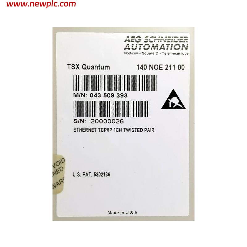 Schneider 140NOE21100C Ethernet Communication Module