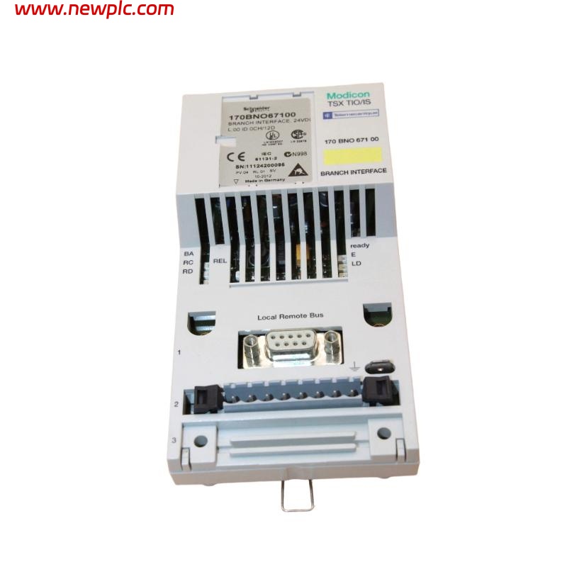 Schneider 170BNO67100 Branch Interface