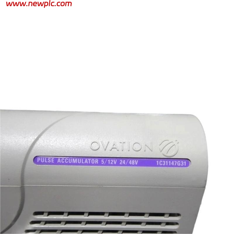 Ovation 1C31147G31 Pulse Accumulator Module