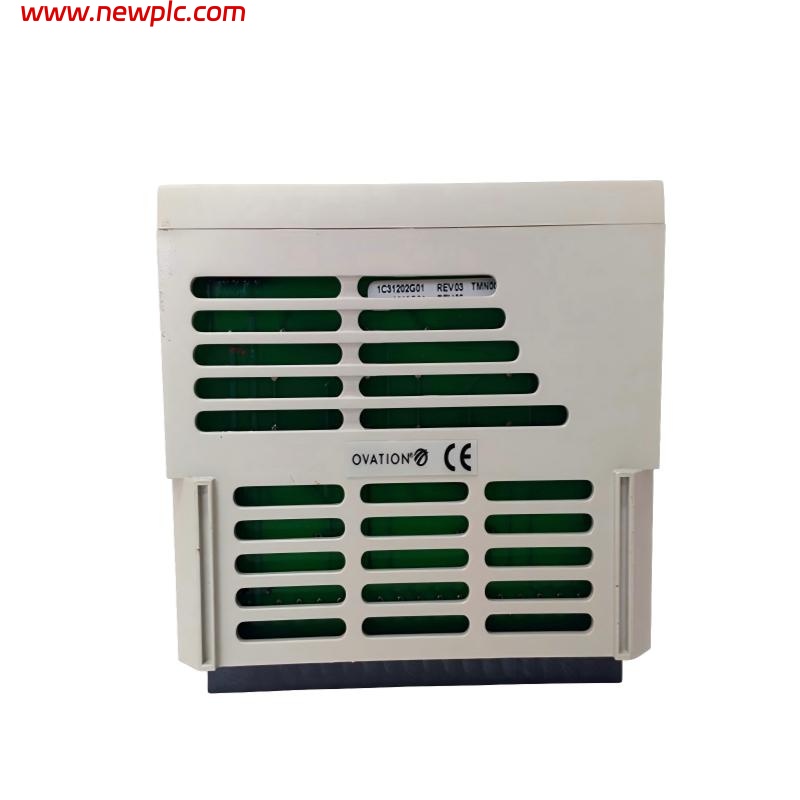 Ovation 1C31201G01 Servo Driver Personality Module