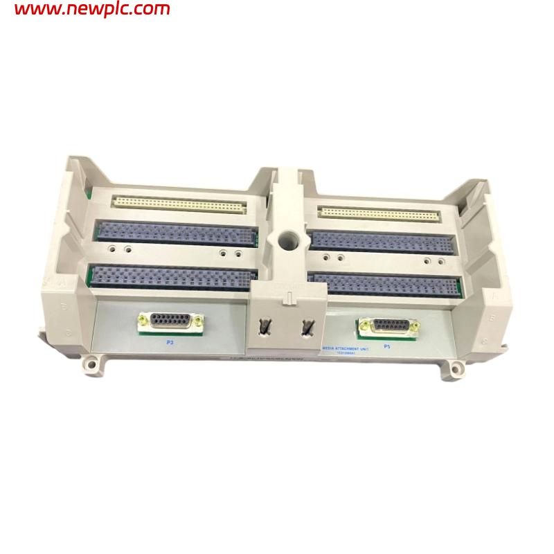 Ovation 1C31206G01 4 Slot Rack Module Base Assembly