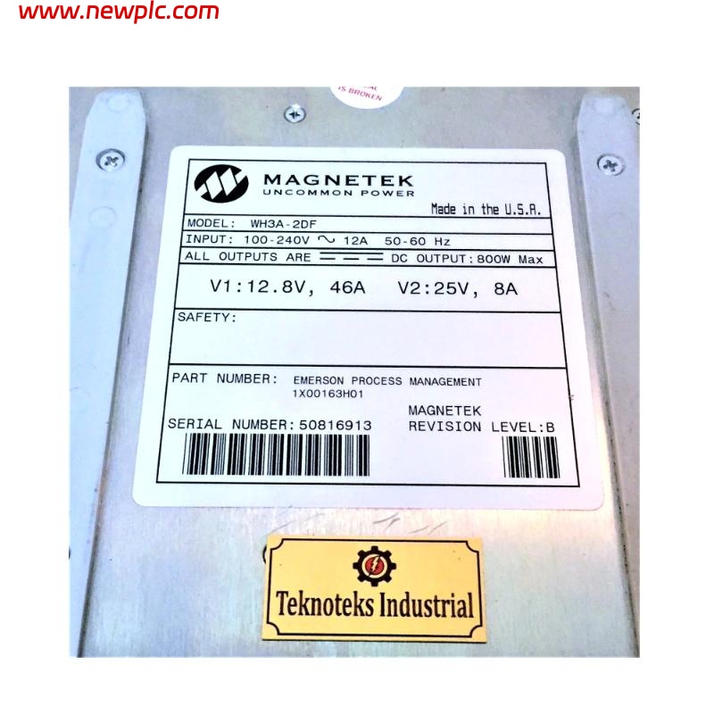 Ovation 1X00163H01 Power Supply Module