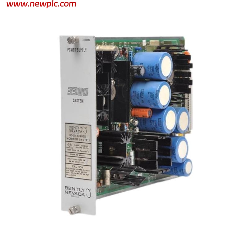 Bently Nevada 3300/12-01-20-01 Bently Nevada 3300/12 Dual Power Supply Module