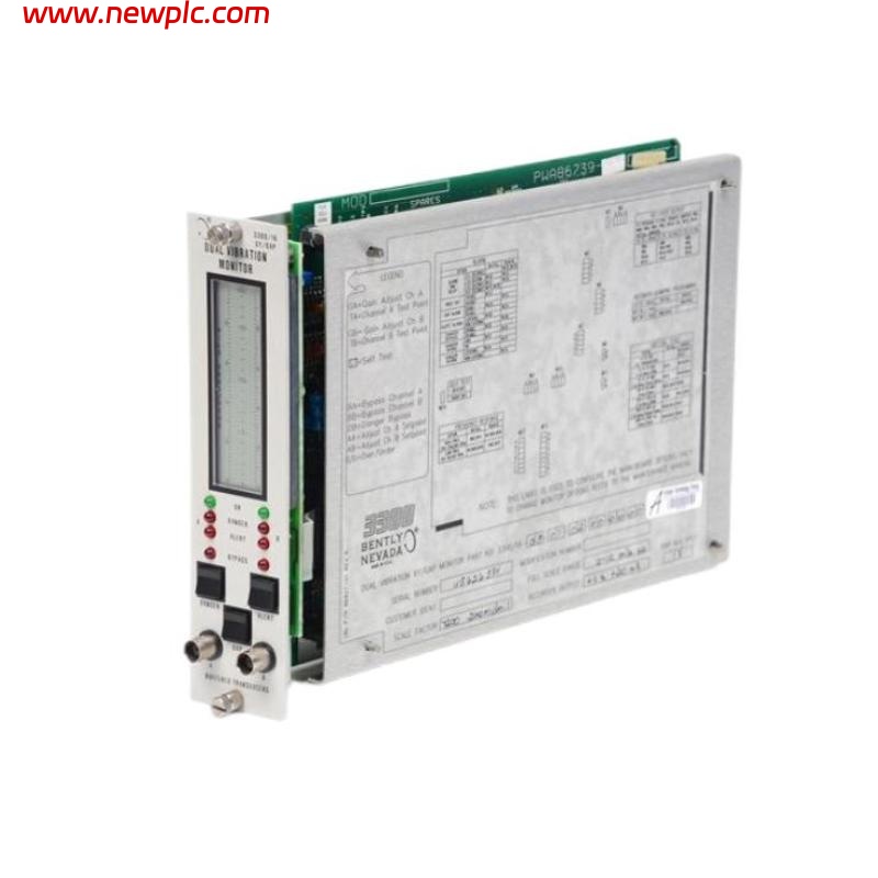 Bently Nevada 3300/16-12-01-03-000 Bently Nevada 3300/16 4-Channel Vibration Monitor
