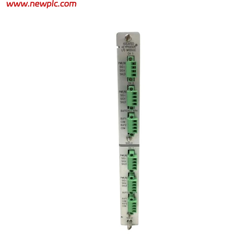 Bently Nevada 3500/25 125800-02 Isolated Keyphasor I/O Module (Internal Terminations)