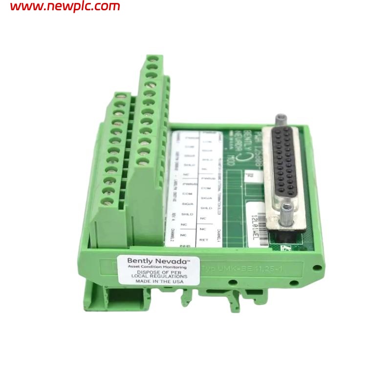 Bently Nevada 3500/42M 125808-02 Proximitor Seismic External Block Terminal