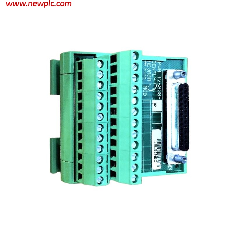 Bently Nevada 3500/42M 125808-02 Proximitor Seismic External Block Terminal