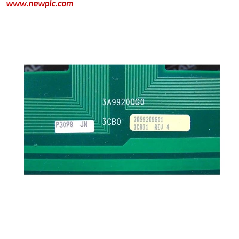 Ovation 3A99200G01 Controller Slot Rack Backplate