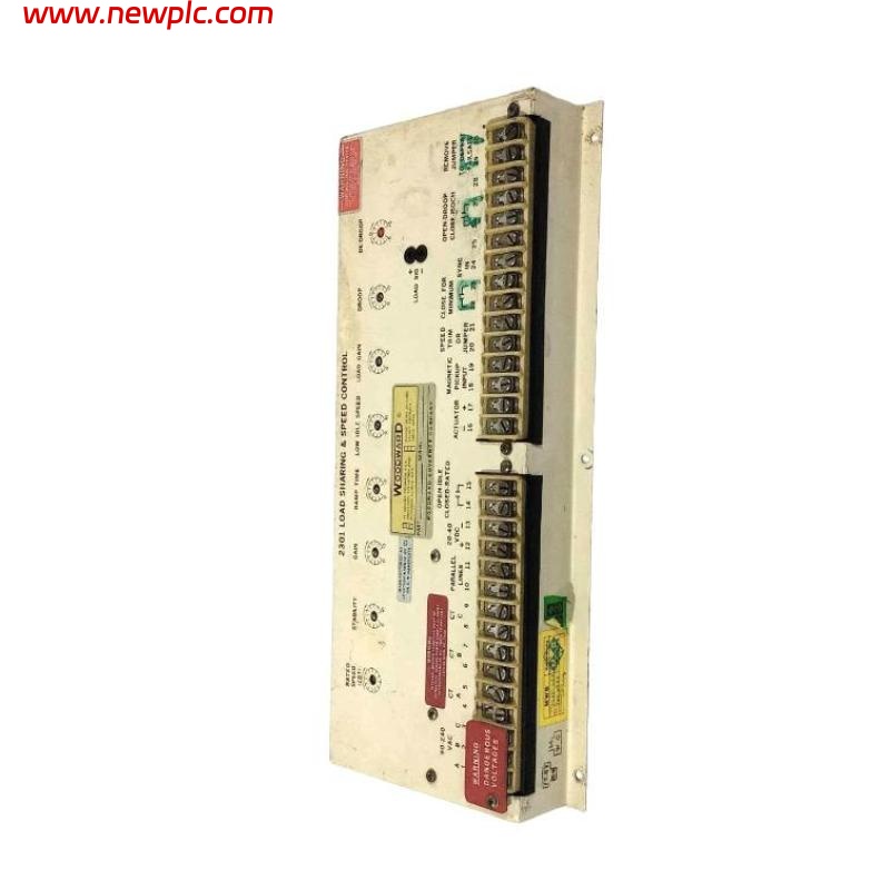 Woodward 8271-467 Load Sharing And Speed Control Module