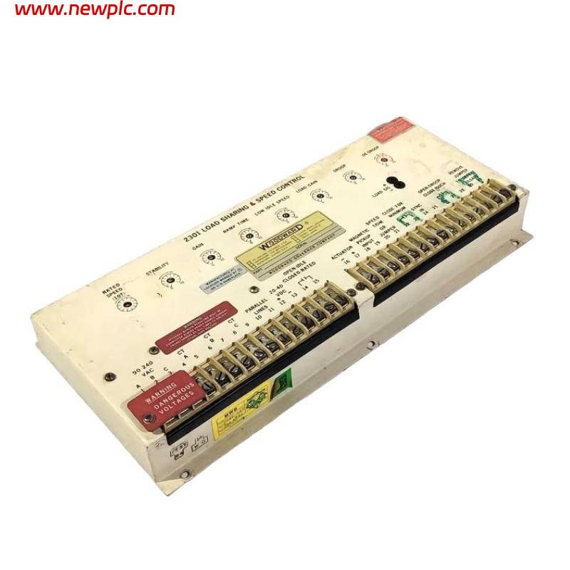 Woodward 8271-467 Load Sharing And Speed Control Module